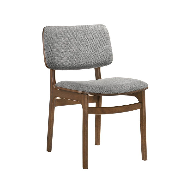 Cirque and Lima 5 Piece Walnut Round Dining Set - Furniture City (CA)l