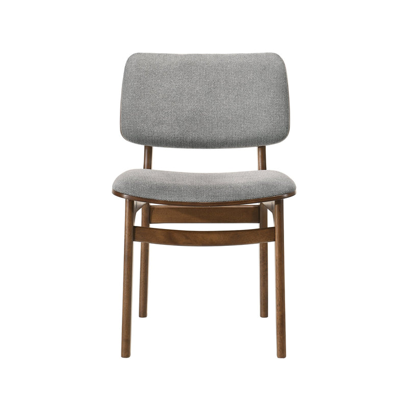 Cirque and Lima 5 Piece Walnut Round Dining Set - Furniture City (CA)l
