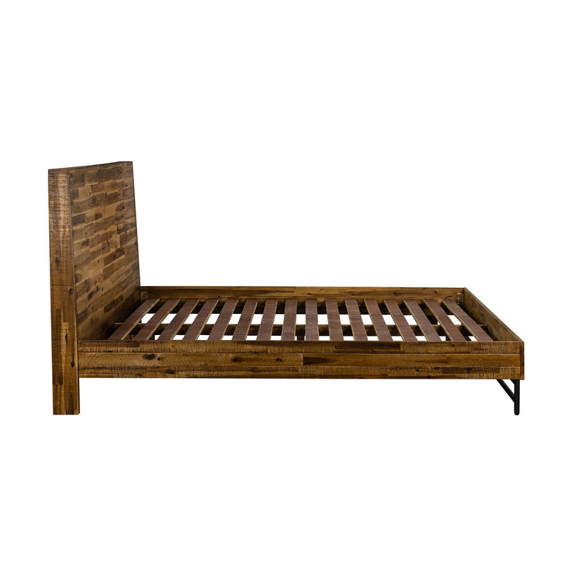 Cusco 4 Piece Acacia King Bedroom Set with Dresser and Nightstands - Furniture City (CA)l