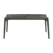Kalia 5 Piece Wood Dining Set in Gray Finish with Gray Fabric - Furniture City (CA)l