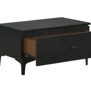 Legend 3 Piece Gray Fabric Queen Platform Bed and Nightstands Bedroom Set - Furniture City (CA)l