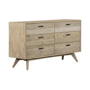 Baly 4 Piece Acacia King Platform Bedroom Set with Dresser and Nightstands - Furniture City (CA)l