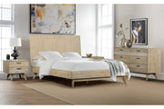 Baly 4 Piece Acacia King Platform Bedroom Set with Dresser and Nightstands - Furniture City (CA)l