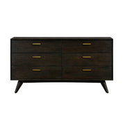 Baly 4 Piece Acacia Queen Loft Bedroom Set with Dresser and Nightstands - Furniture City (CA)l