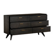 Baly 4 Piece Acacia Queen Loft Bedroom Set with Dresser and Nightstands - Furniture City (CA)l