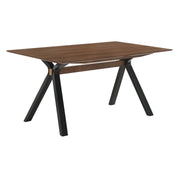 Laredo and Lima 5 Piece Black Rectangular Dining Set - Furniture City (CA)l