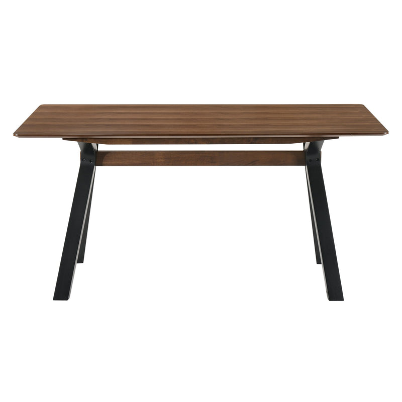 Laredo and Lima 5 Piece Black Rectangular Dining Set - Furniture City (CA)l