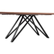 Modena Quartz 5 Piece Dining Set with Gray Fabric Chairs - Furniture City (CA)l
