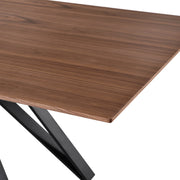 Modena Sunny 5 Piece Dining Set with Gray Fabric Chairs - Furniture City (CA)l