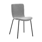 Messina and Gillian Light Gray Fabric 7 Piece Rectangular Dining Set - Furniture City (CA)l