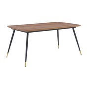 Messina and Gillian Dark Gray Faux Leather 5 Piece Rectangular Dining Set - Furniture City (CA)l