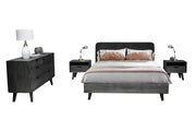 Mohave 4 Piece Acacia King Bedroom Set with Dresser and Nightstands - Furniture City (CA)l