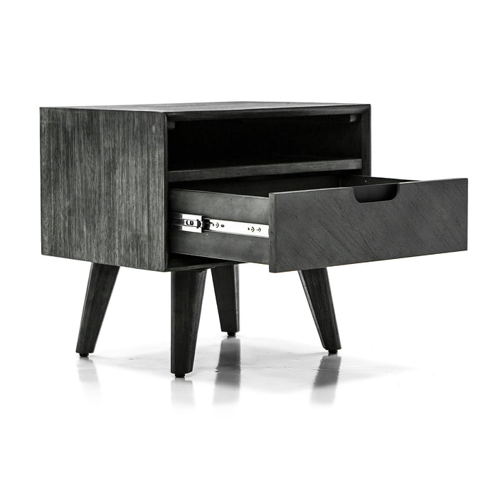 Mohave 4 Piece Acacia Queen Bedroom Set with Dresser and Nightstands