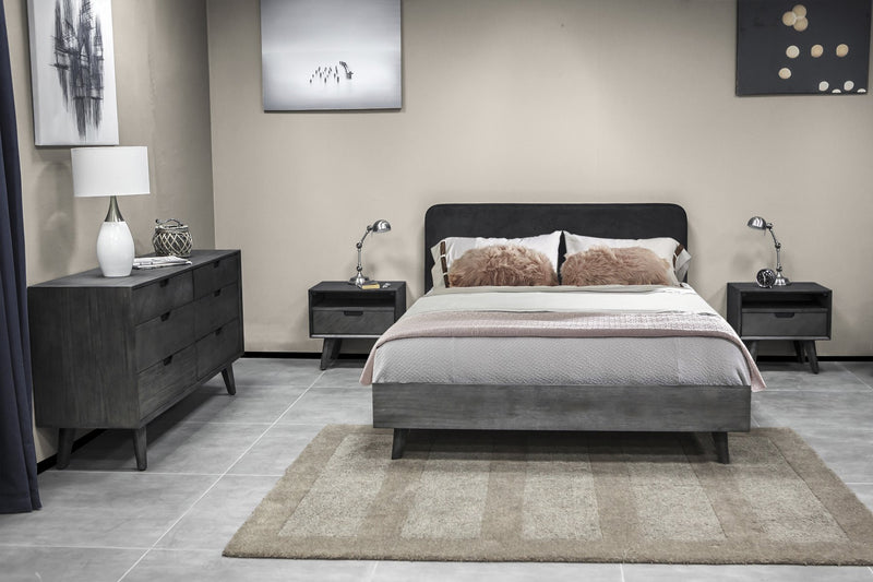 Mohave 4 Piece Acacia Queen Bedroom Set with Dresser and Nightstands - Furniture City (CA)l