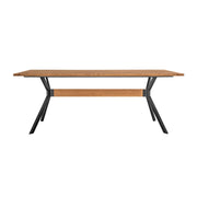 Nevada Rustic 2 piece set with Dining Table and Sideboard in Balsamico - Furniture City (CA)l