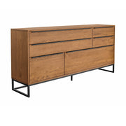 Nevada Rustic 2 piece set with Dining Table and Sideboard in Balsamico - Furniture City (CA)l