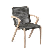 Oasis and Brielle Outdoor 5 Piece Light Eucalyptus and Stone Dining Set - Furniture City (CA)l