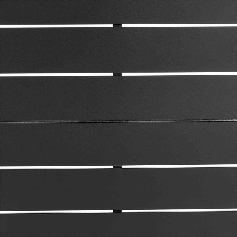 Alegria and Menorca 3 Piece Patio Outdoor Swivel Seating Set in Black Aluminum with Gray Rope and Cushions - Furniture City (CA)l