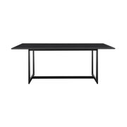 Cayman Outdoor Patio 7-Piece Dining Table Set in Aluminum with Gray Cushions - Furniture City (CA)l
