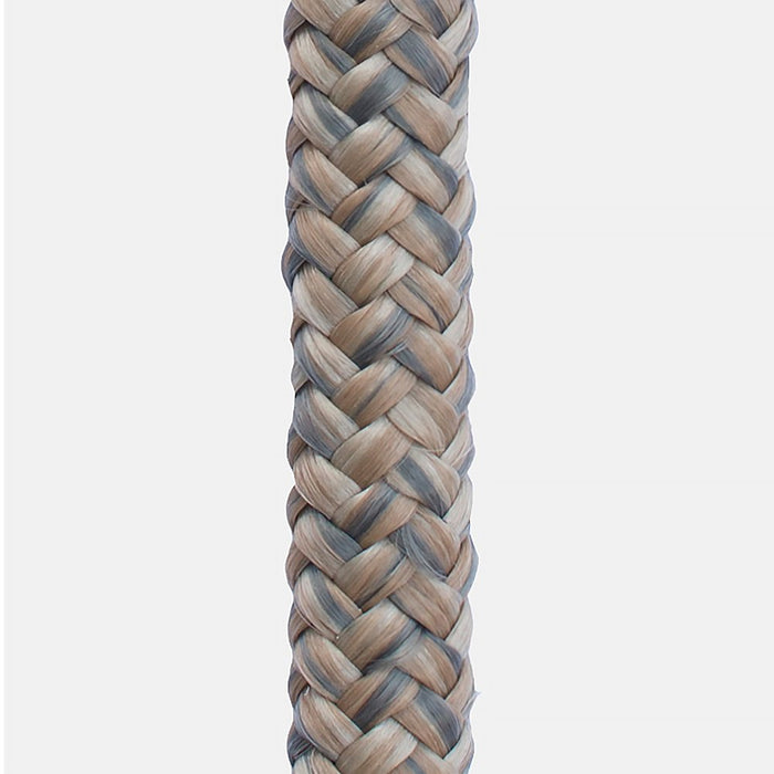 Condesa 4 Piece Outdoor Patio Furniture Set in Acacia Wood and Rope with Charcoal Cushions