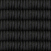 Kylie and Clip 3 Piece Outdoor Patio 36" Dining Set in Black Eucalyptus Wood and Black Rope - Furniture City (CA)l