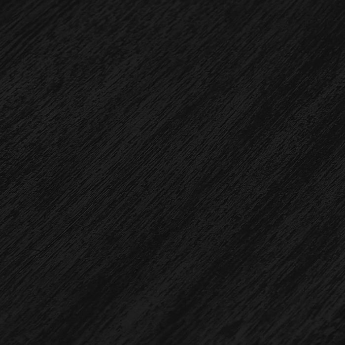 Kylie and Clip 3 Piece Outdoor Patio 36" Dining Set in Black Eucalyptus Wood and Brick Red Rope