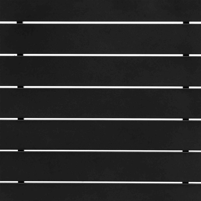 Encinitas Outdoor Patio 5-Piece Bar Table Set in Aluminum with Gray Cushions