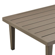 Grenada 4 Piece Outdoor Gray Fabric and Wicker Conversation Set - Furniture City (CA)l