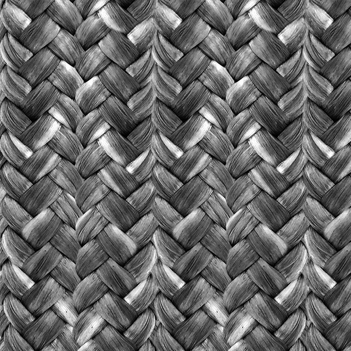 Oasis and Beckham 5 Piece Dining Set in Dark Eucalyptus Wood with Gray Rope