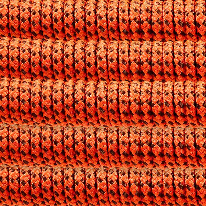 Frinton and Shasta 5 Piece Outdoor Patio Dining Set in Light Eucalyptus Wood and Tangerine Rope