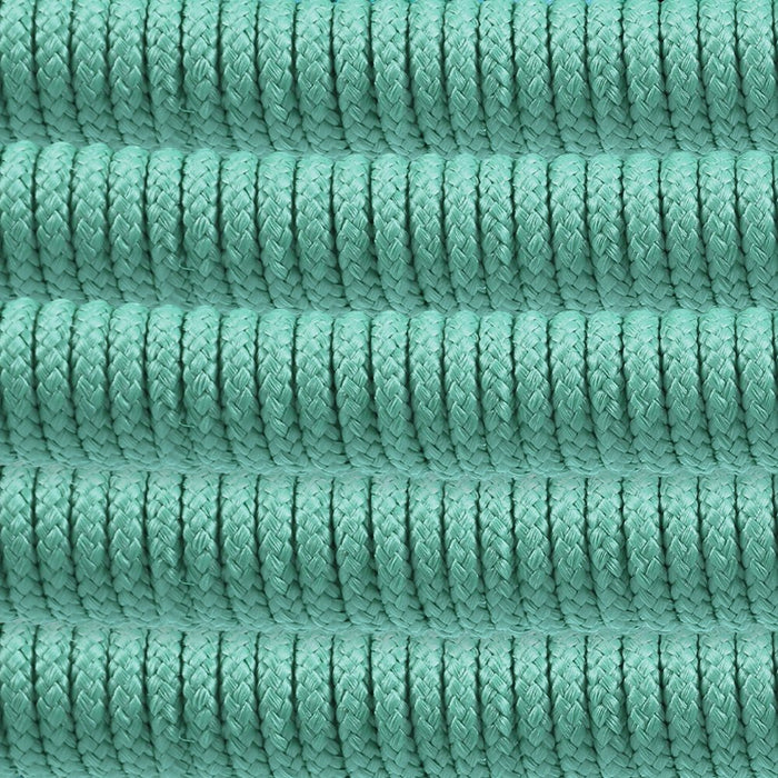 Kylie and Snack 3 Piece Outdoor Patio 36" Dining Set in Black Eucalyptus Wood and Wasabi Rope