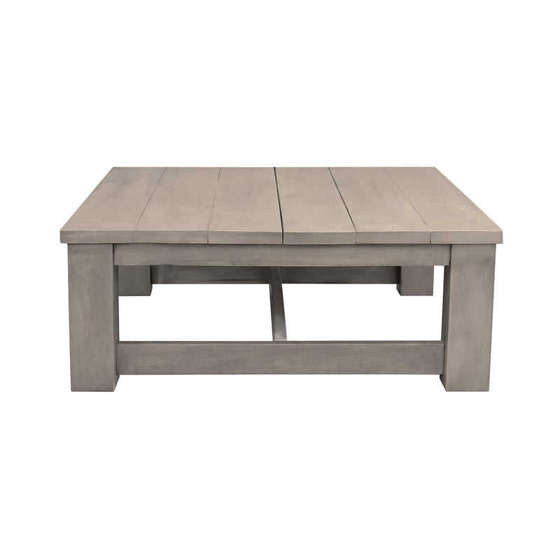 Verano Acacia Wood Outdoor Coffee Table in Brown - Furniture City (CA)l