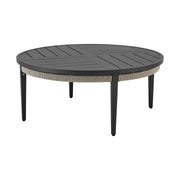 Zella Outdoor Patio 3 Piece Swivel Seating Set in Aluminum with Light Gray Rope and Cushions - Furniture City (CA)l