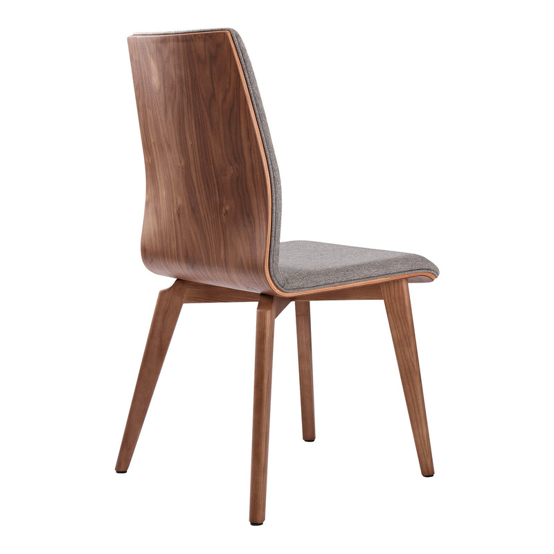 Treviso Archie Mid-Century Walnut Wood 5 Piece Dining Set - Furniture City (CA)l
