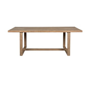 Vivid Outdoor Patio 5 Piece Dining Set in Light Eucalyptus Wood with Taupe Olefin Cushions - Furniture City (CA)l