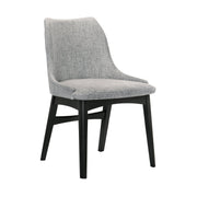 Westmont and Azalea Gray and Black Wood 5 Piece Dining Set - Furniture City (CA)l