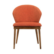 Westmont and Juno Orange and Walnut 5 Piece Dining Set - Furniture City (CA)l