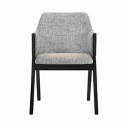 Westmont and Renzo Gray and Black 5 Piece Dining Set - Furniture City (CA)l