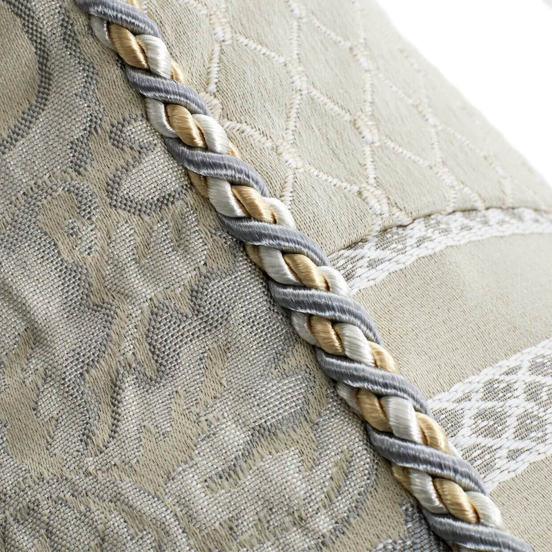 Sycamore Grove 9-Piece Queen Comforter Set - Silver