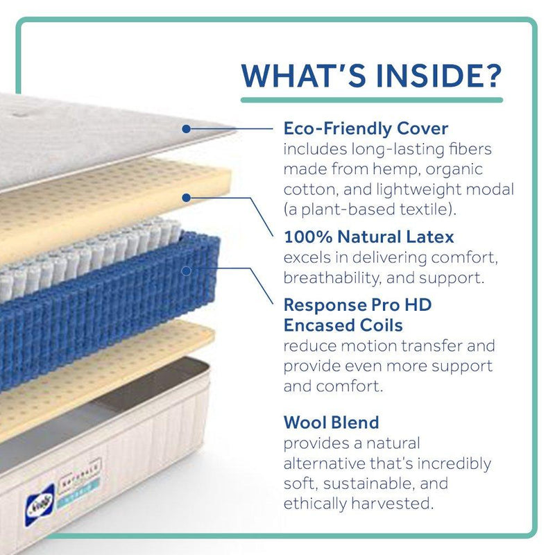 Sealy® Naturals™ Hybrid Mattress - Furniture City (CA)l
