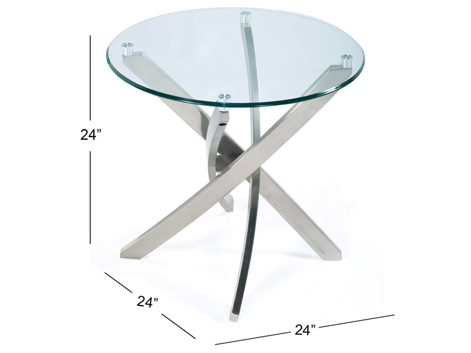 Zila Round End Table