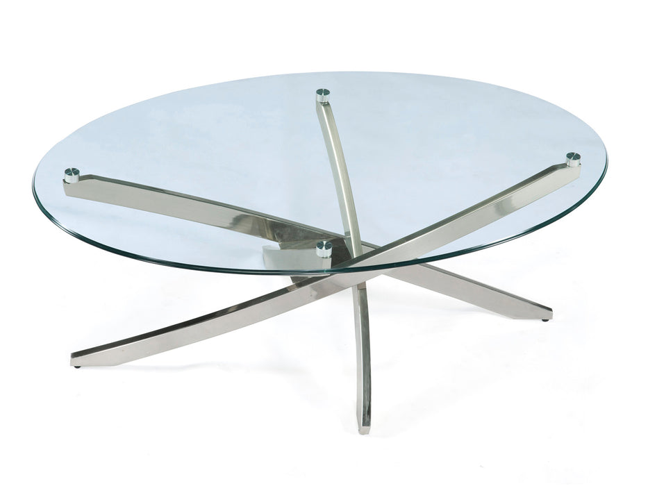 Zila Oval Cocktail Table