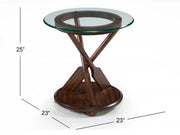 Beaufort Round End Table - Furniture City (CA)l