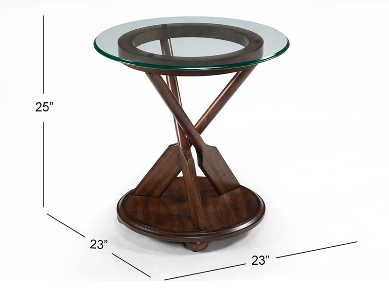 Beaufort Round End Table - Furniture City (CA)l