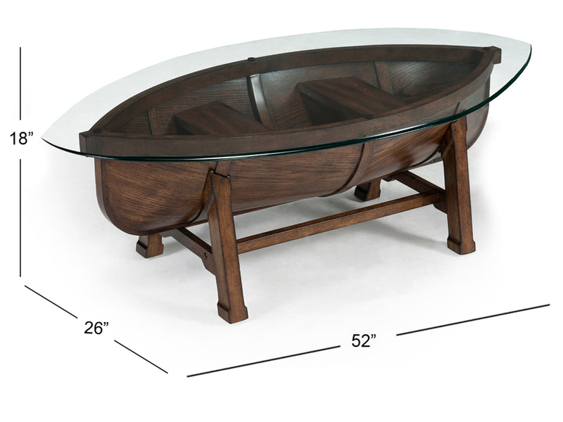 Beaufort Oval Cocktail Table - Furniture City (CA)l