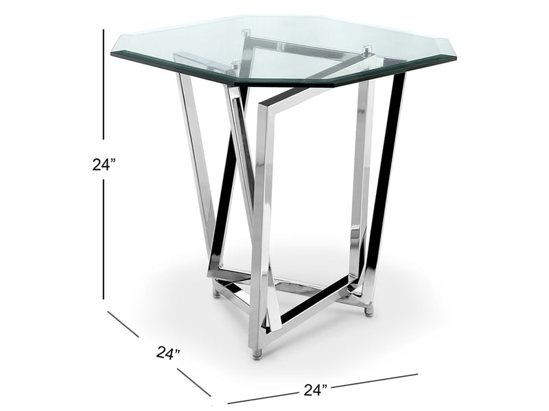 Lenox Square Octagonal End Table - Furniture City (CA)l
