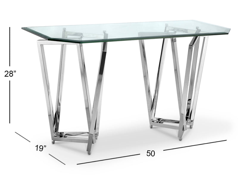 Lenox Square Rectangular Sofa Table - Furniture City (CA)l