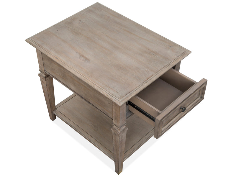 Lancaster Rectangular End Table - Furniture City (CA)l