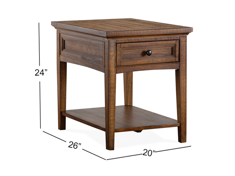 Bay Creek Rectangular End Table - Furniture City (CA)l