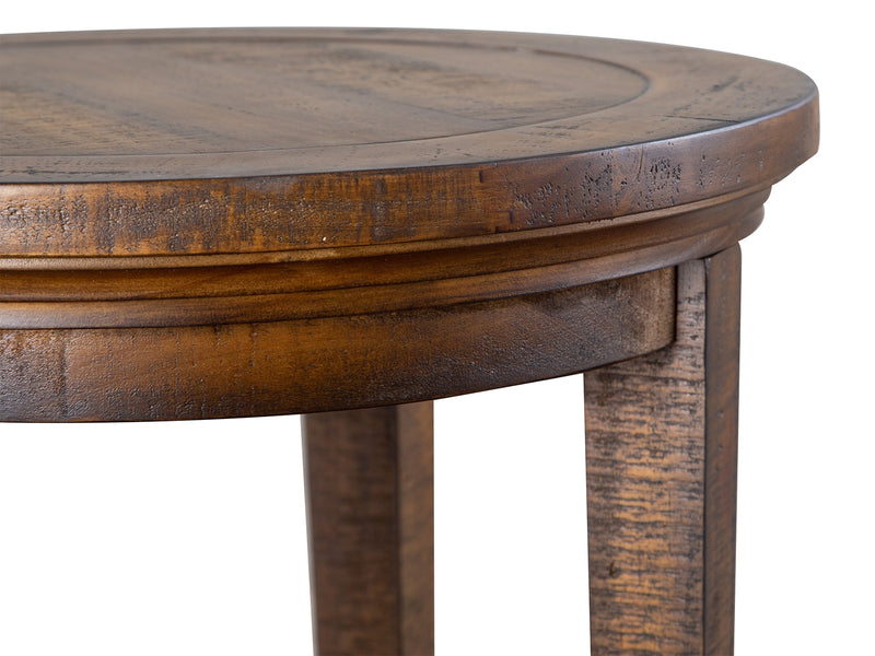 Bay Creek Round Accent End Table - Furniture City (CA)l